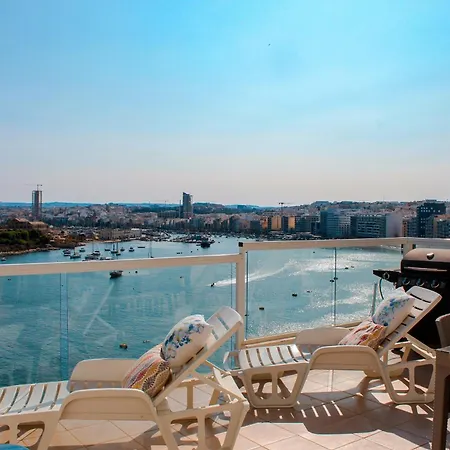 Apartman Tigne Seafront & Jacuzzi Sliema